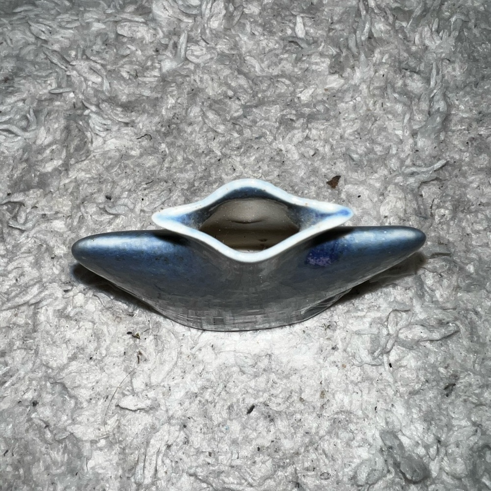 Earth & Sky Pottery Artisan Blue & Purple Ceramic Vase Small - Picture 5 of 9